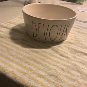 Rae Dunn “Devour” bowl by Magenta
